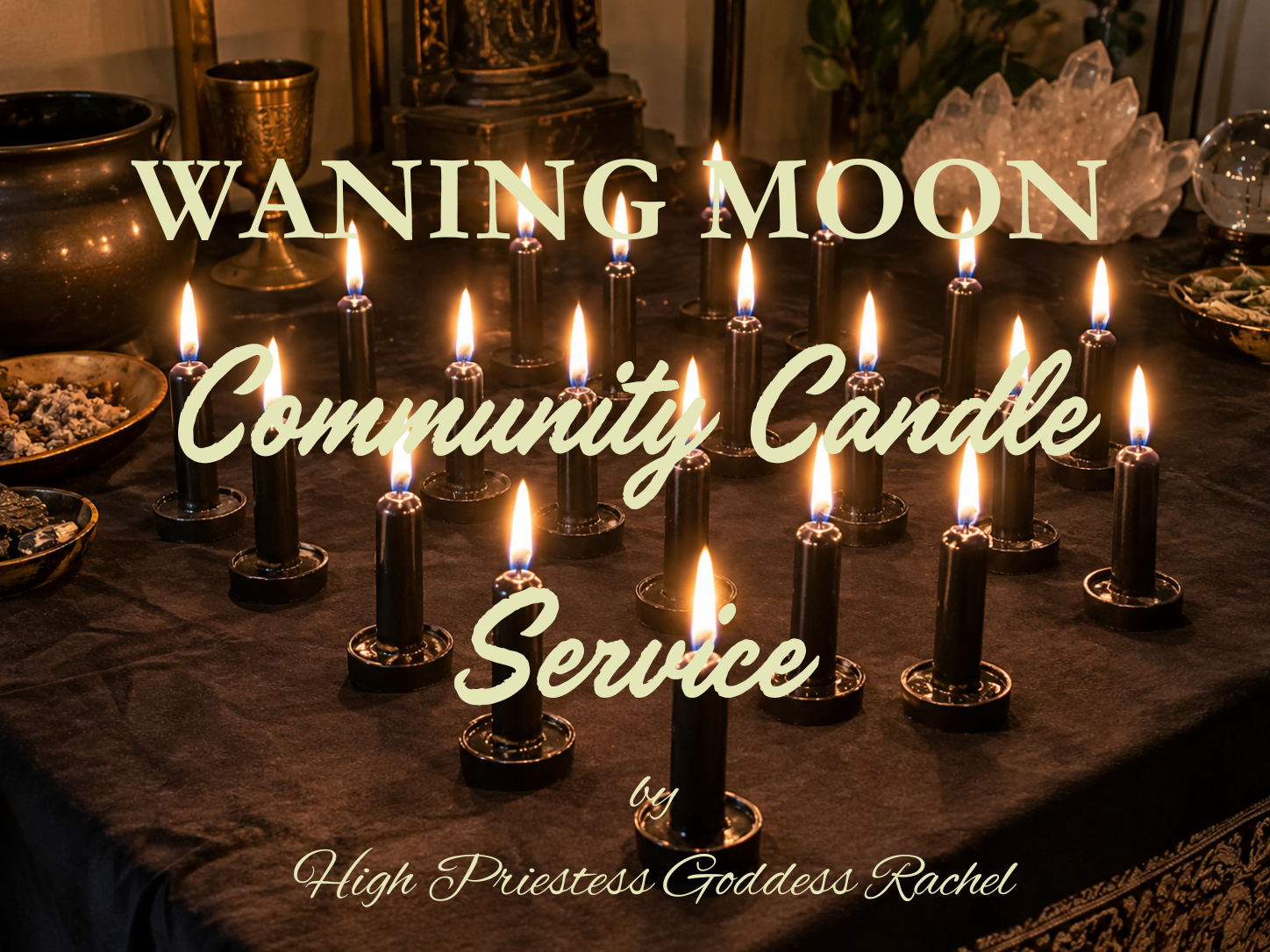 Waning Moon Community Ritual Display